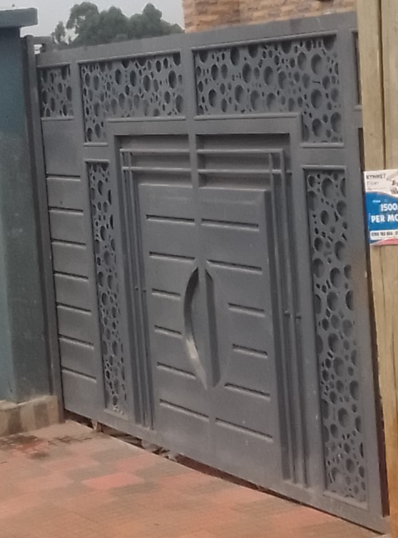 Metal door installation